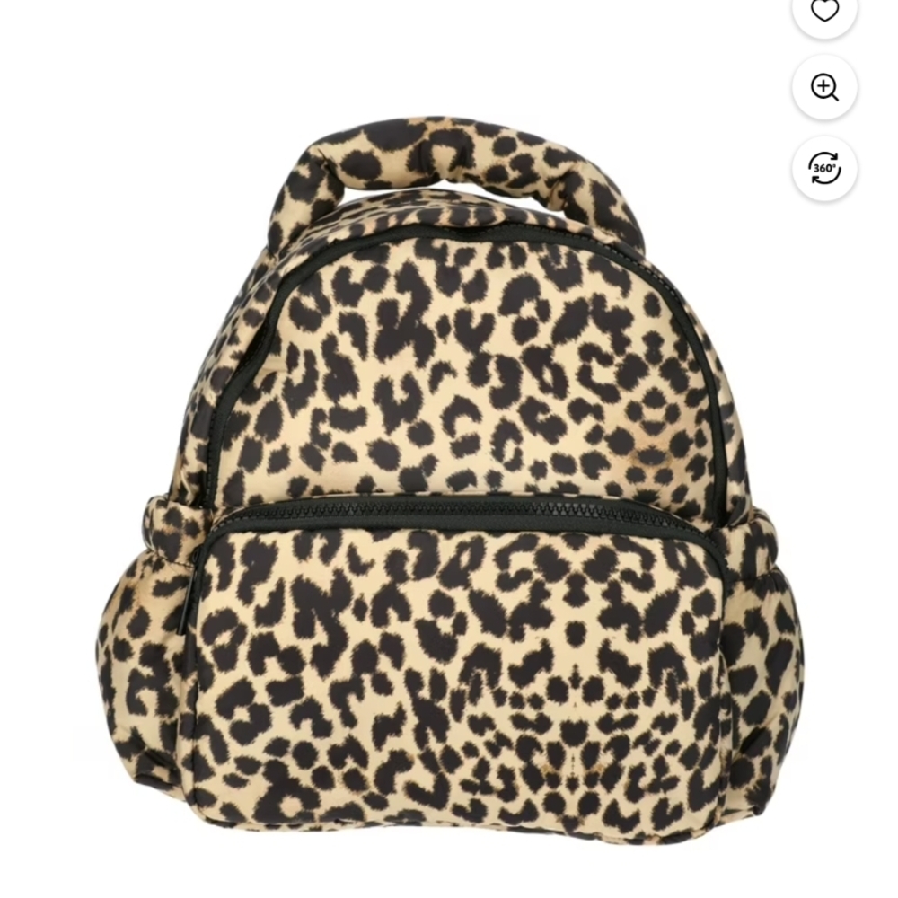 No Boundaries Leopard Print Backpack